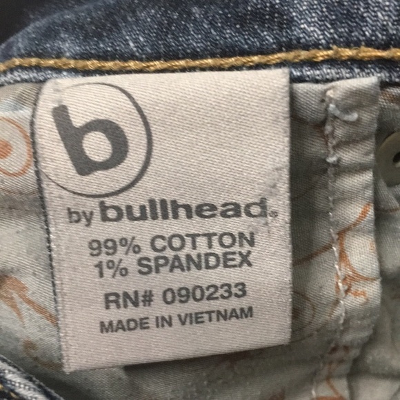 Bullhead Super Skinny Jeans size 3R darker blue - Picture 3 of 11